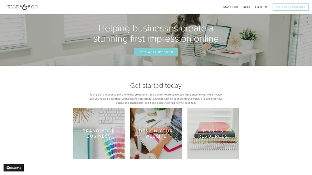 Elle & Company — portfolio example